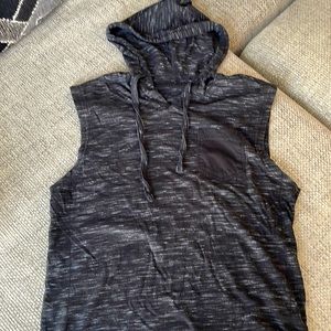 (M) Hooded Workout Tank / Sleeveless Shirt (Summer Shirt)